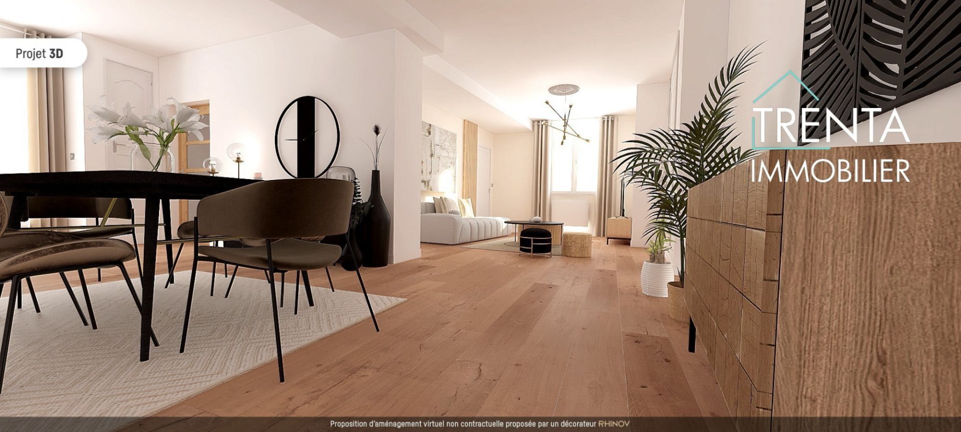 Duplex en plein cœur de ville