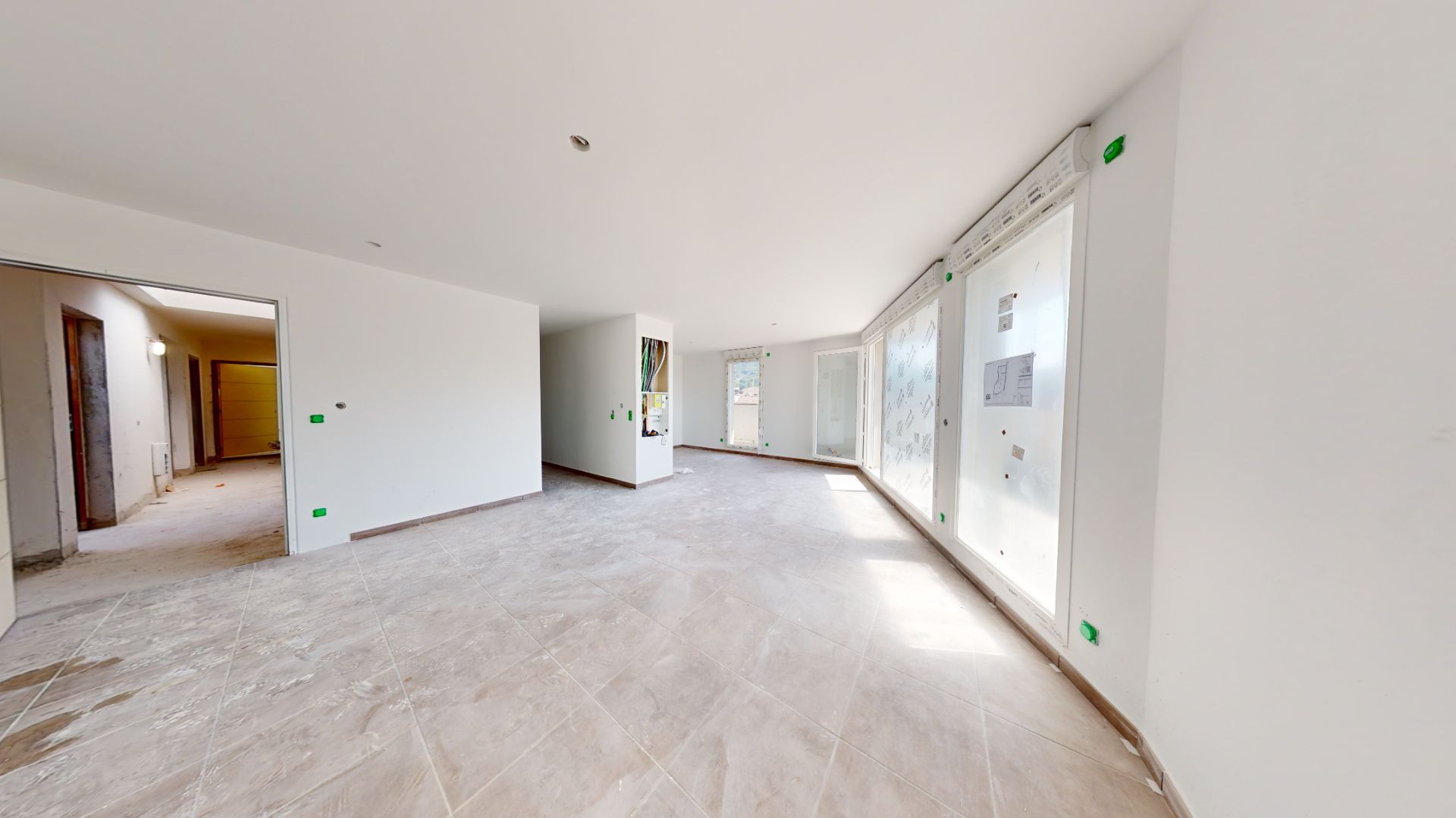 Appartement T3 dernière étage avec terrasse et vue panoramique