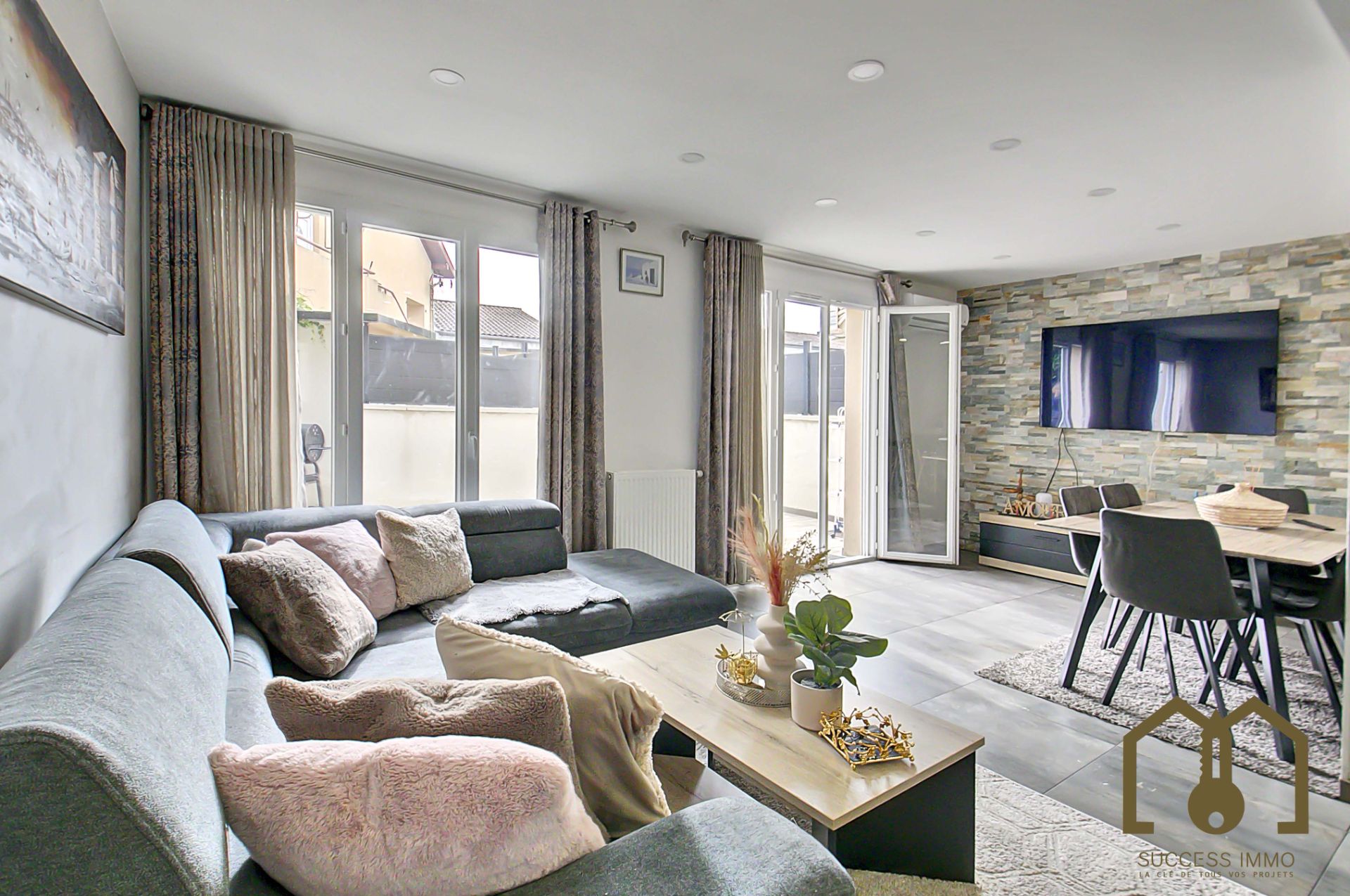 Maison de ville récente T4 80m² Vaulx-Village