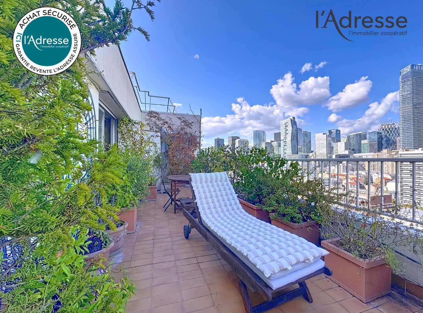 BELLERIVE Appartement 4 pièces dernier étage terrasse