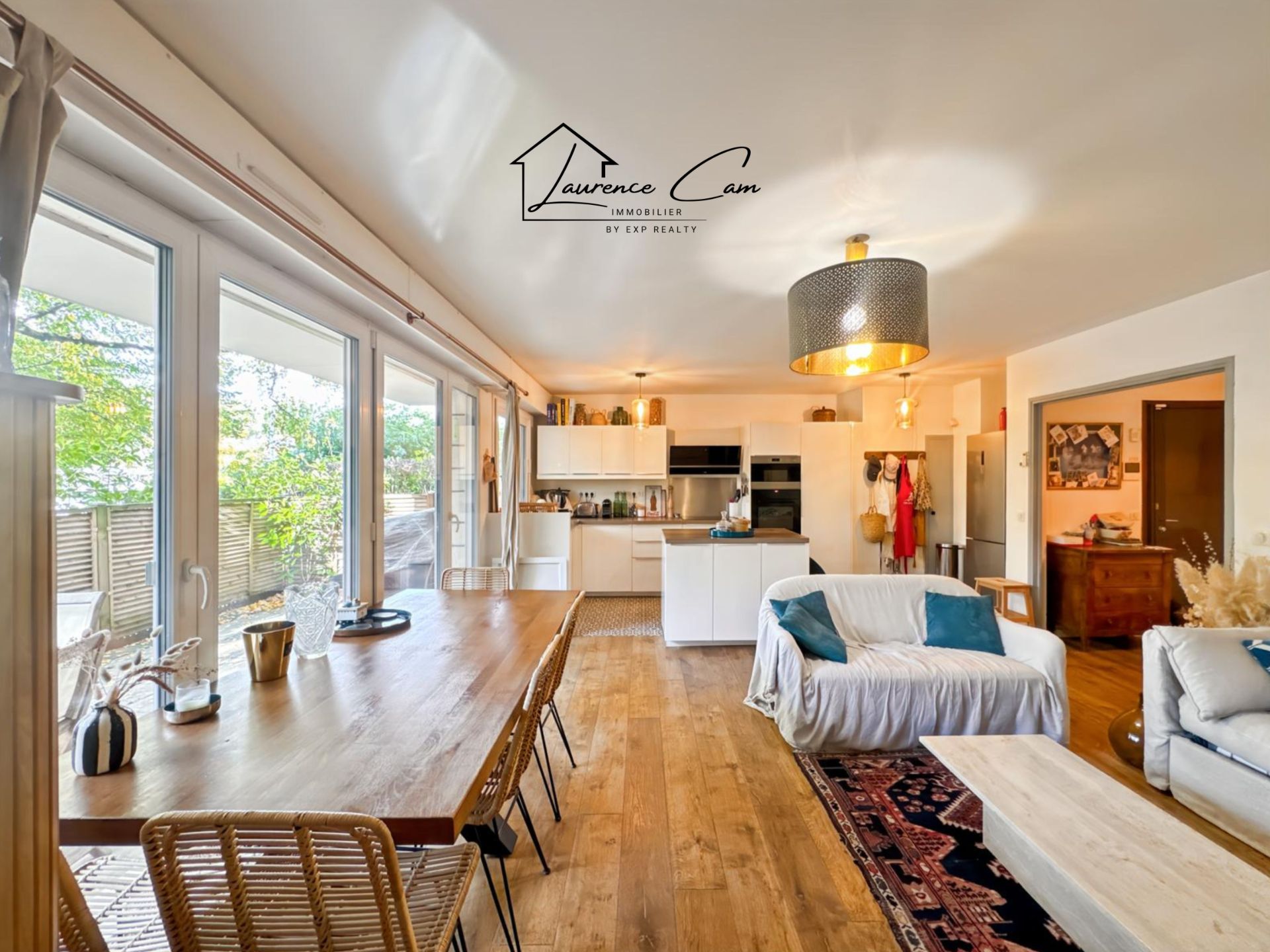 VENTE INTERACTIVE – Appartement 4 pièces 91 m² – Rez-de-jardin – Double terrasse – Saint-Cloud / Montretout