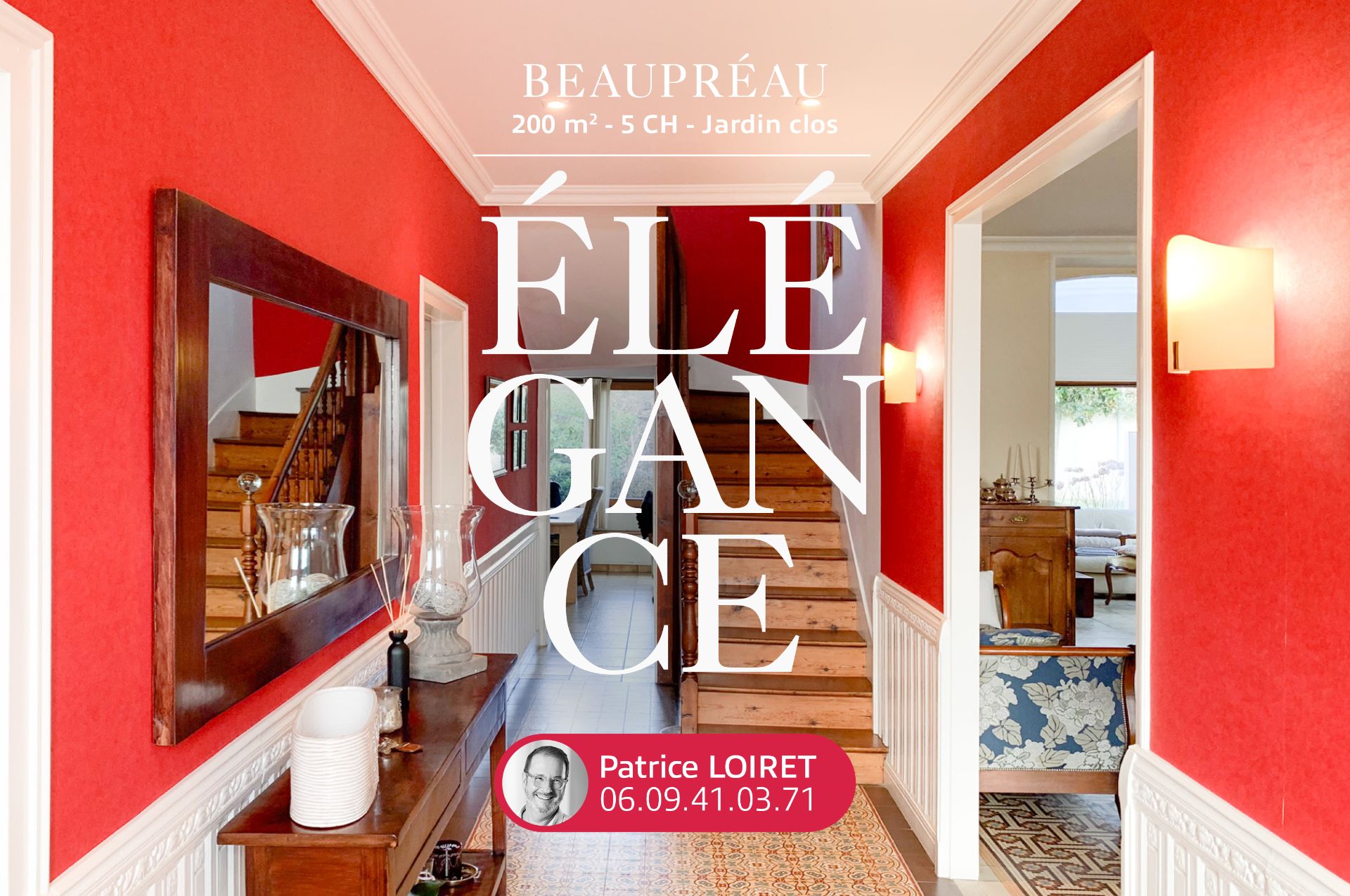 Maison de caractère – Environ 200 m²