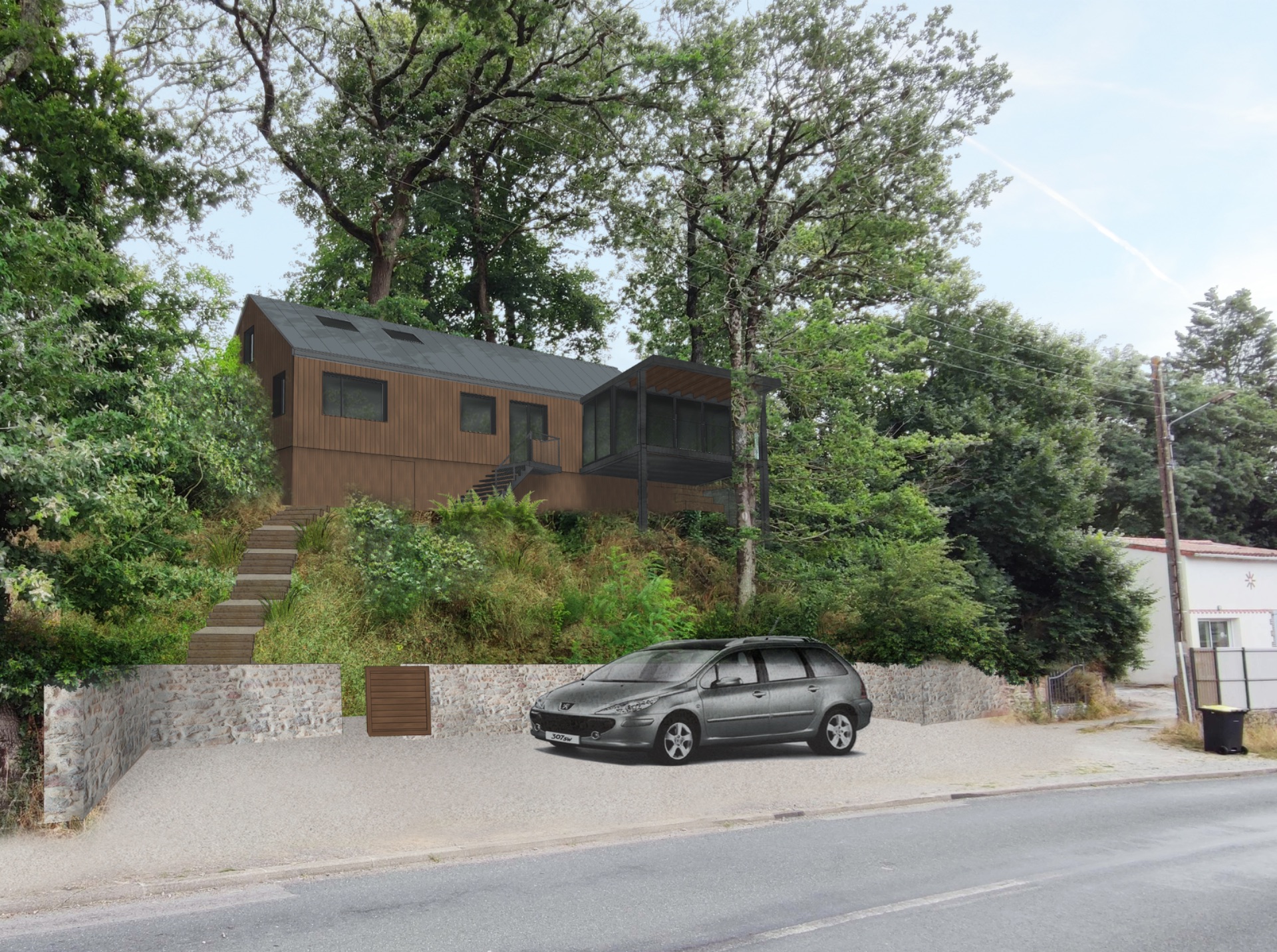 Bord de Sèvres - Maison à achever