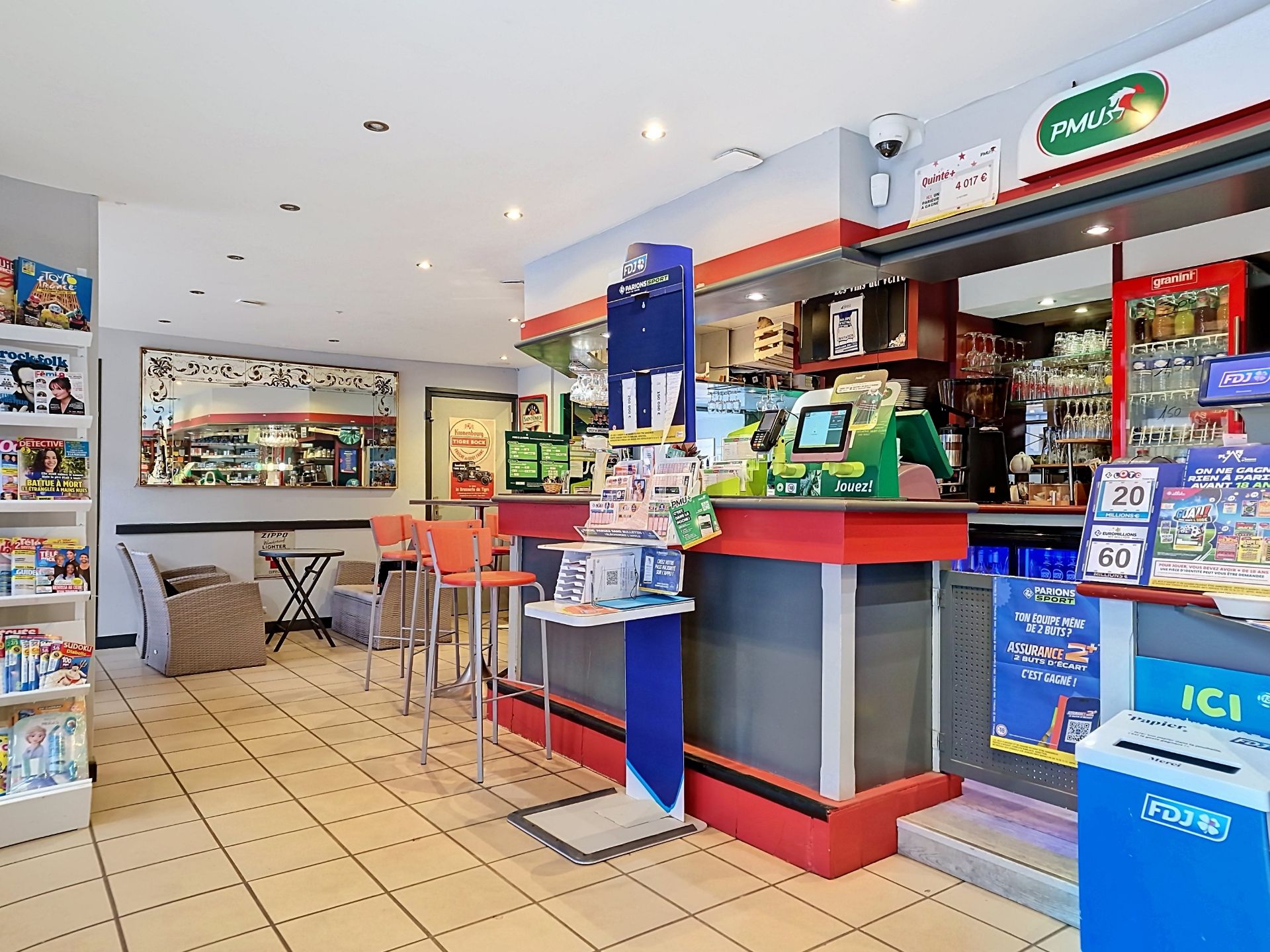 Bar/tabac/multiservice à vendre