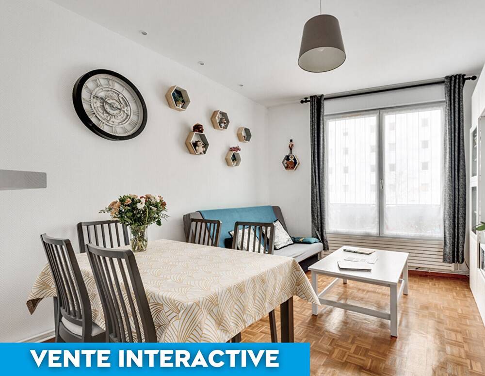 APPARTEMENT 2 PIÈCES LUMINEUX DE 41 m²