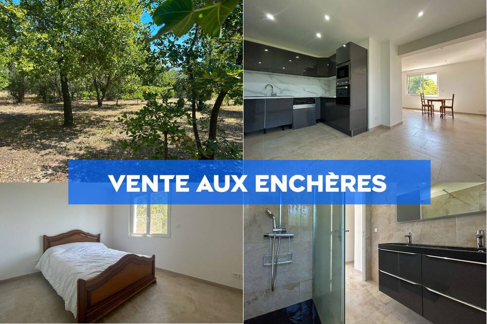 Maison T3 avec garage et terrain de 2200m²