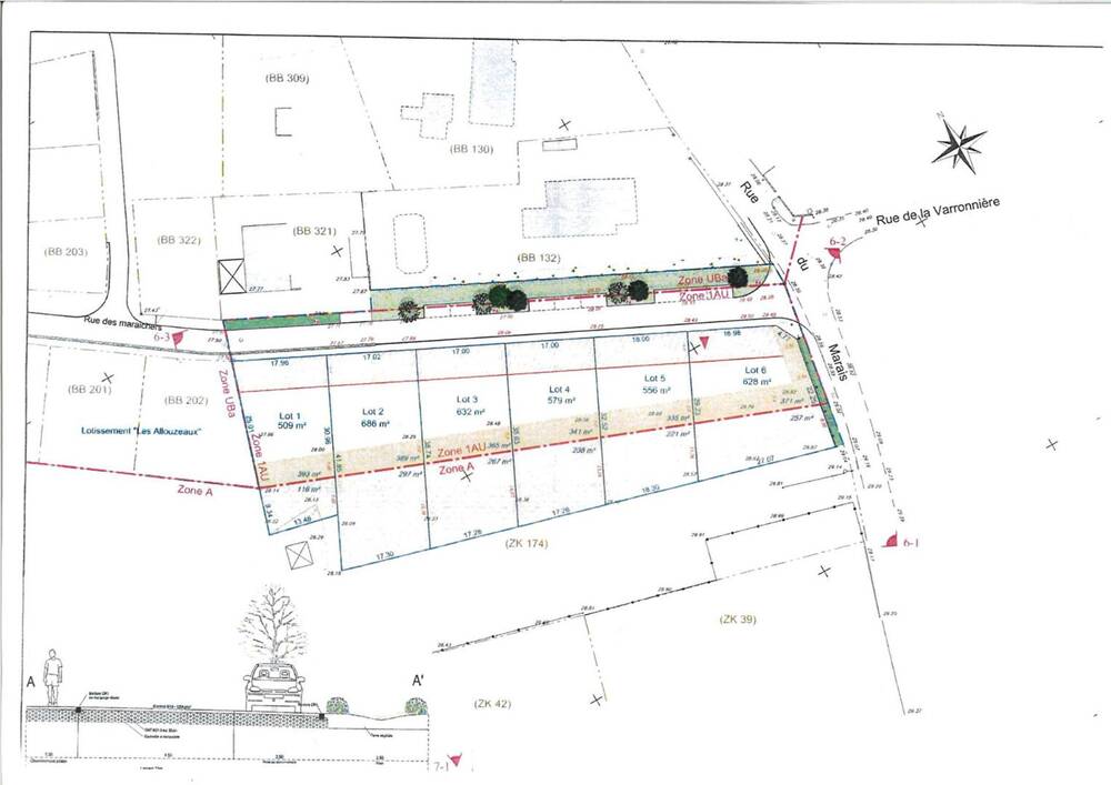 TONNAY CHARENTE : TERRAIN A BATIR Libre de constructeur