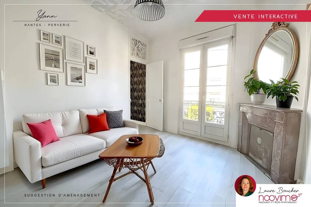 Quartier Perverie, T2 40 m2 avec grenier