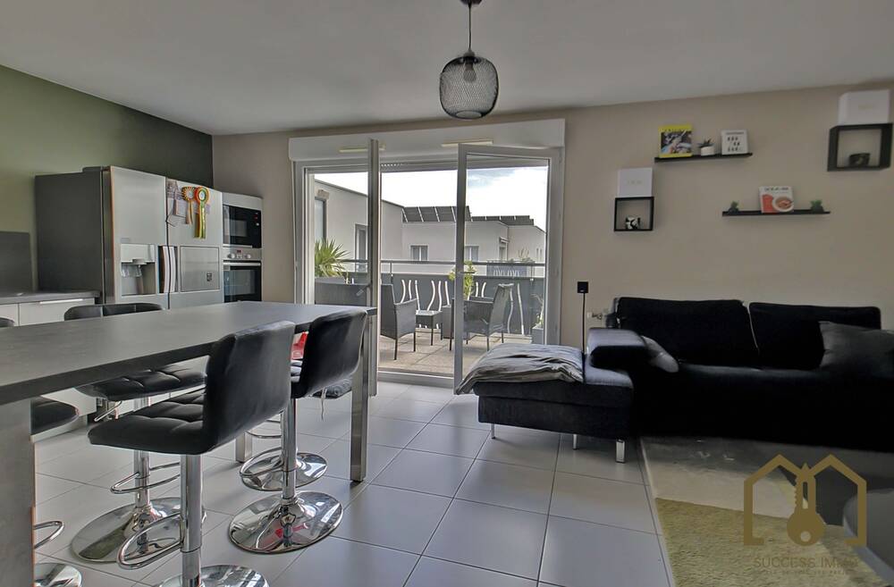 Appartement T3 54m² balcon+garage résidence 2015
