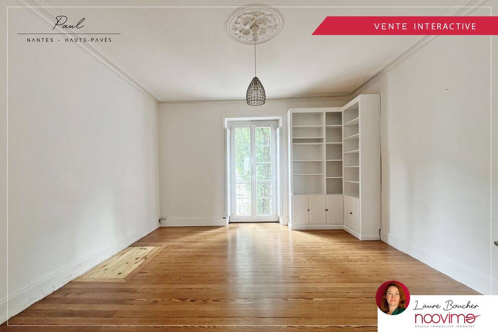 3 pièces 80 m² Appartement Hauts-Pavés - Talensac 3 pièces