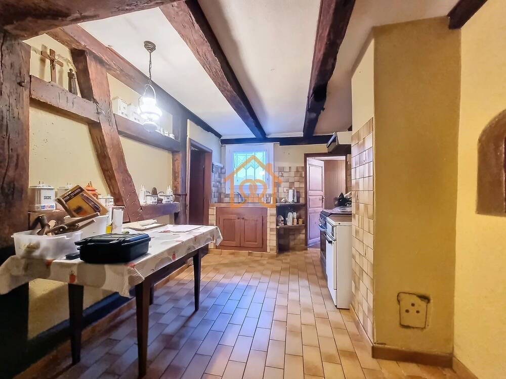 CORPS de FERME ALSACIEN Authentique avec Jardin Suspendu et Dépendances à ROMANSWILLER