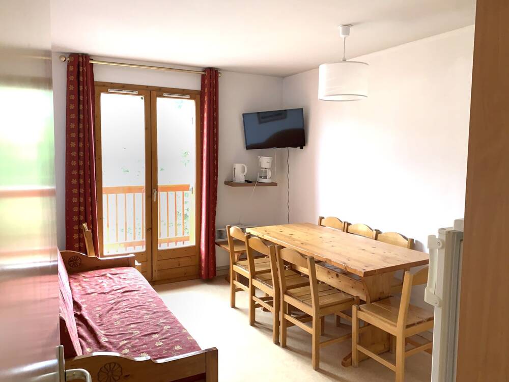 Appartement au pied des pistes de skis
