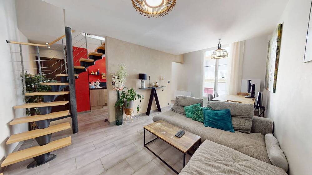 À vendre T2 en duplex de 41 m² à Grenoble (rue Lachmann)