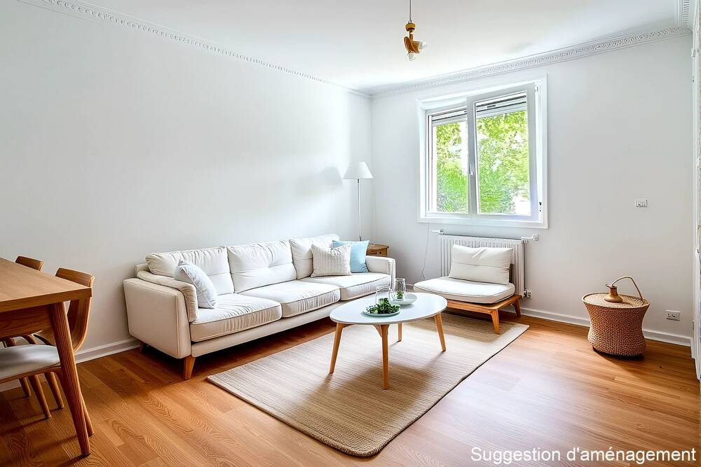 Appartement 2/3 pièces -  49 m² - Rueil-Malmaison (Boulevard National) - parking - cave