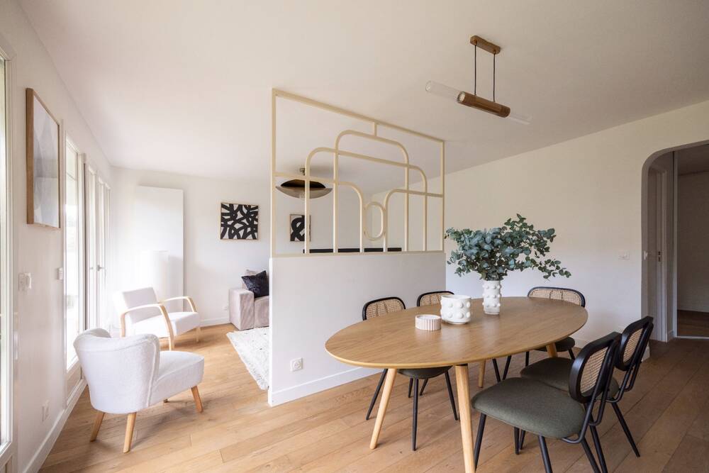 EXCLUSIVITE ! Suresnes Mont Valérien (terrasse du Fécheray) - 4 pièces 87m² (surface totale de 145m²) avec beau jardin de 58m² et - Entièrement rénové - Parking en sus
