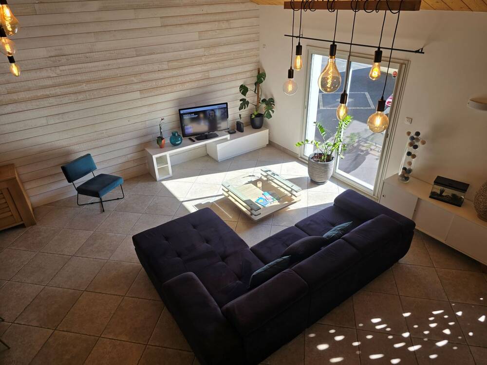 Plain-pied avec mezzanine