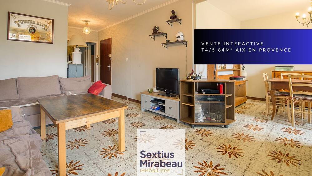 APPARTEMENT T4/5 84M² AVEC BALCON PLEIN SUD - AIX EN PROVENCE