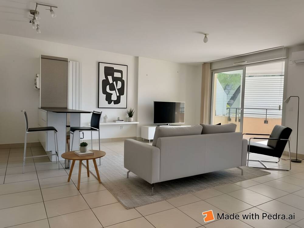 Appartement – F5 de 92 m² avec terrasse plein sud au 1er étage avec ascenseur