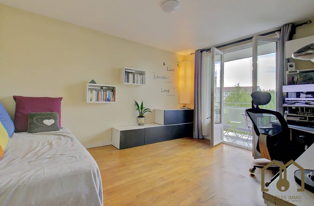 Appartement T3 53,65m² Vaulx-Village balcon+parking collectif