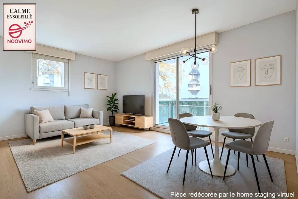 Appartement T3 67 m² avec jardin, parking et cave – Quartier Prisé : La Madeleine, Vannes