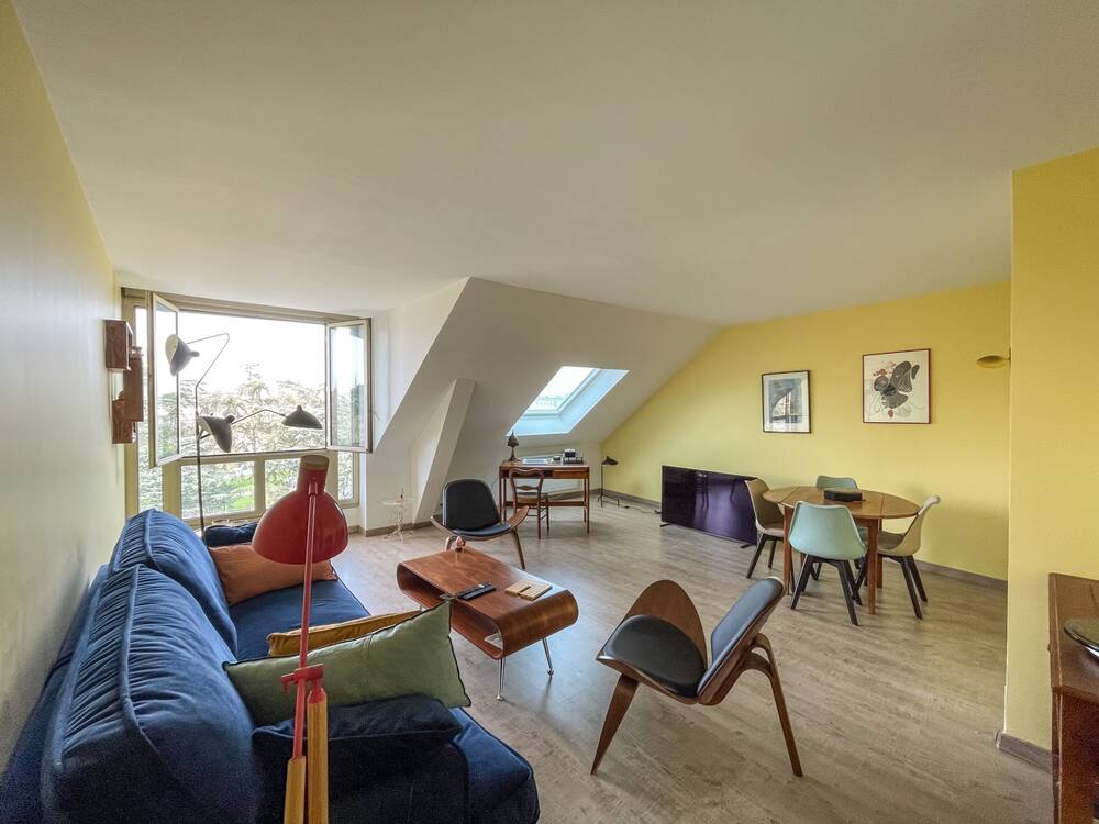 Nantes centre – 5ᵉ étage avec vue exceptionnelle sur le Château des Ducs de Bretagne