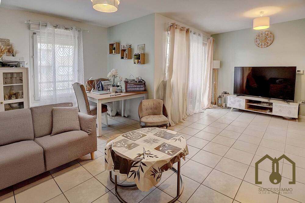 Appartement T3 62,86m² balcon+garage Saint-Priest Centre