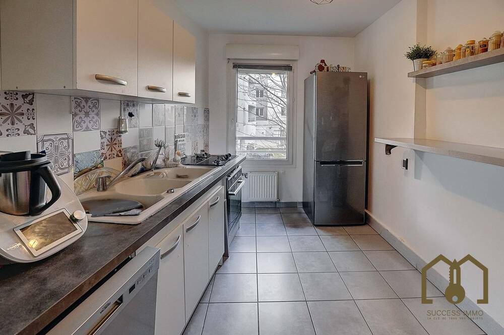 Appartement T3 62,86m² balcon+garage Saint-Priest Centre