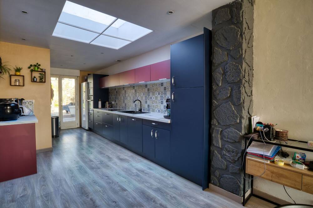 Maison 3 chambres avec jardin et cuisine récente à Hem