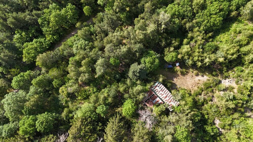 Carrière d'extraction de lauzes de schiste et de pierres sèches