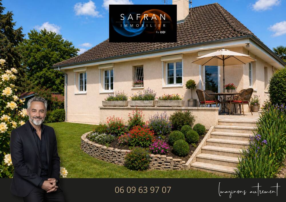 LES ÉCHETS – MIRIBEL (01700) Maison familiale – 150 m² habitables – 235 m² au sol – Terrain de 908 m²