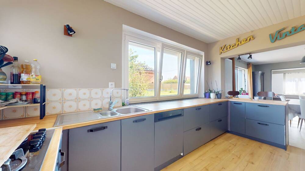 Maison de plain pied de 152m², 4 chambres à Nortkerque
