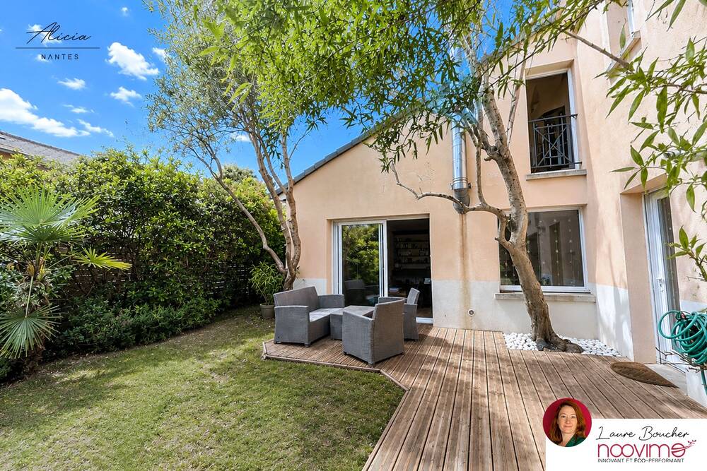 Maison familiale de 120 m2 avec 4 chambres, jardin et garage