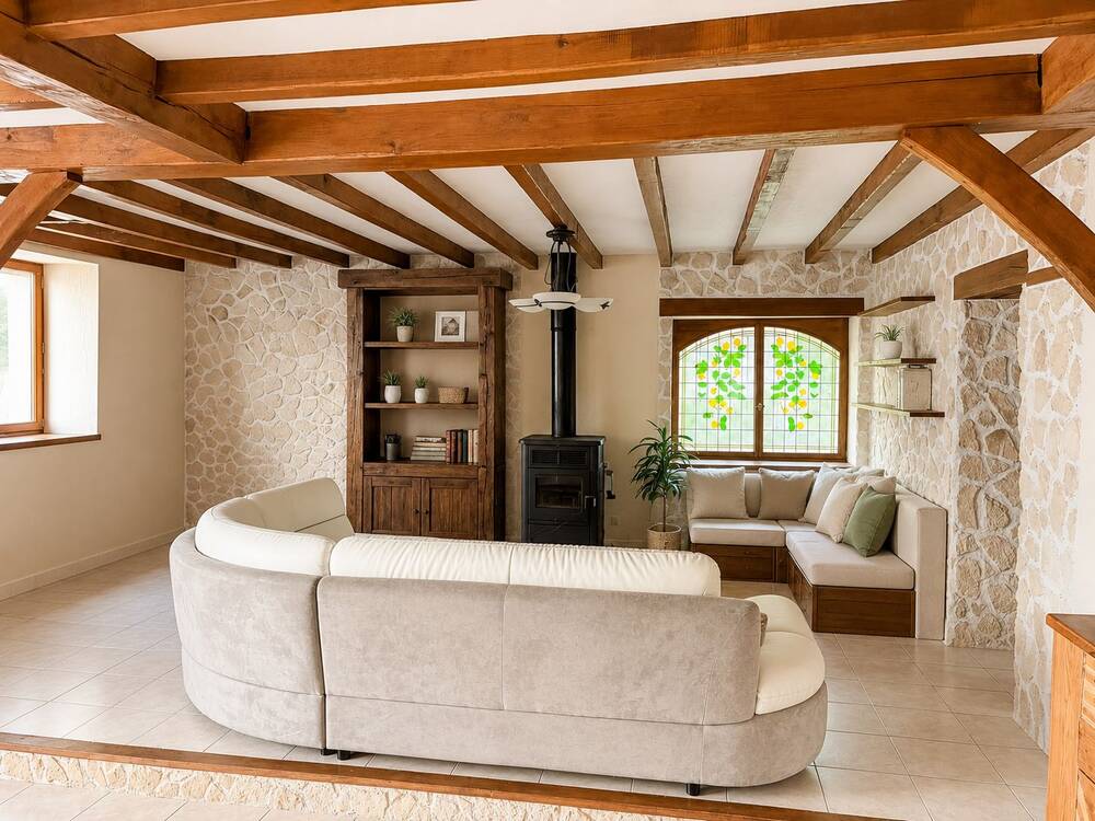 MAISON 3 PIÈCES – 108 m² – UN CADRE DE VIE AGRÉABLE ET DE NOMBREUSES POSSIBILITÉS