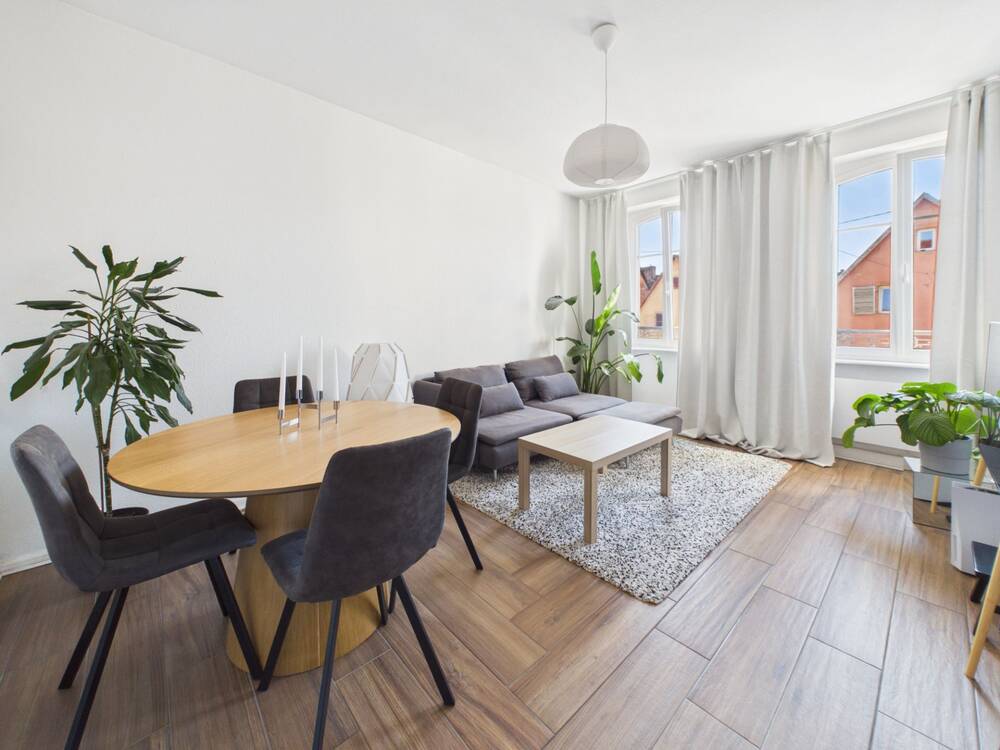 Lumineux appartement rénové, proche centre et gare